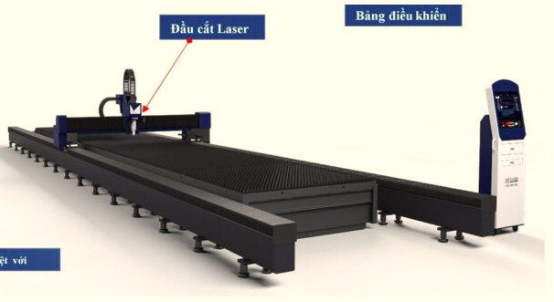 Máy cắt laser CNC công suất lớn